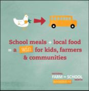 School meals + local food = a win for kids, farmers & communities