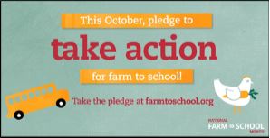 This October, pledge to take action for Farm to School!
